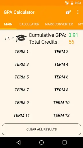 GPA Calculator screenshot 1
