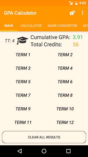 GPA Calculator screenshot 1