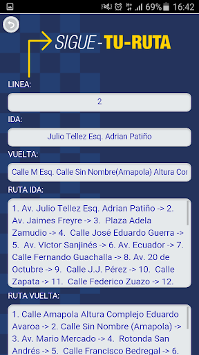 Sigue tu ruta screenshot 3