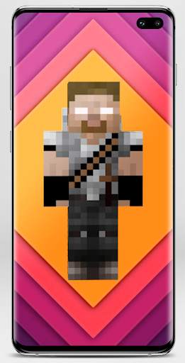 Herobrine Skin for Minecraft screenshot 1