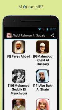 Al Quran mp3 -Fares Abbad Free screenshot 8