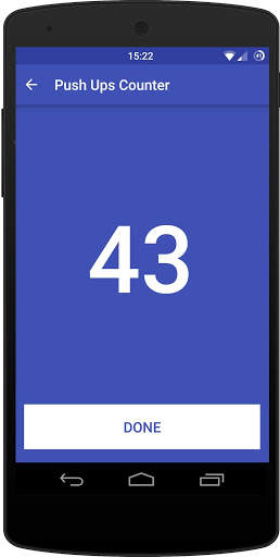 Push Ups Counter screenshot 1