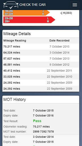 Free Car Check UK - Check The Car screenshot 6
