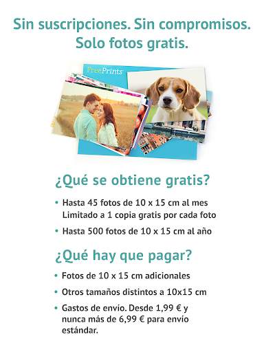 FreePrints - Fotos gratis screenshot 15