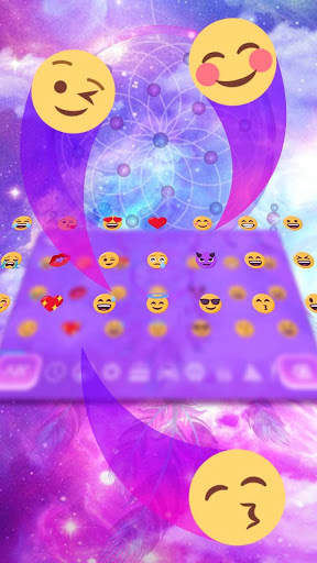 Salmon  Dream Catcher Keyboard Theme स्क्रीनशॉट 3