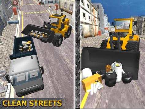 City Garbage Truck Driver Sim screenshot 7