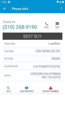 Reverse Lookup: Free Phone Number Lookup screenshot 3