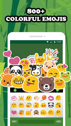 Panda Keyboard Theme скриншот 2