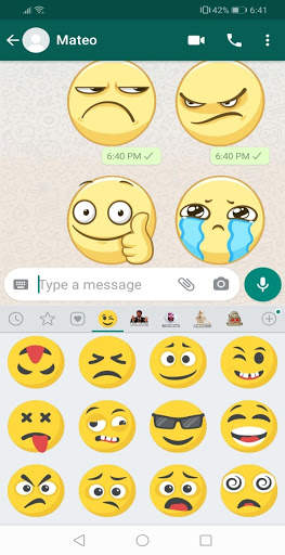 Emojis Stickers Animated For WhatsApp 2021 screenshot 4