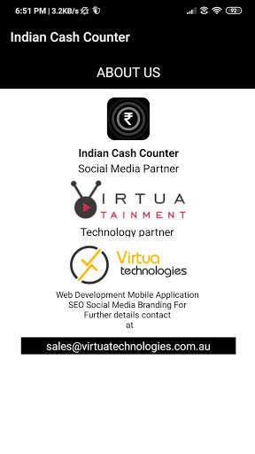 Indian Cash Calculator screenshot 1