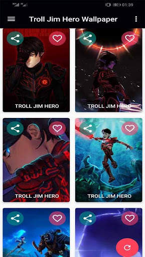 Troll Jim Hero Wallpaper screenshot 2