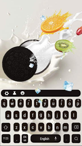 Amazing Keyboard for Oreo theme स्क्रीनशॉट 4