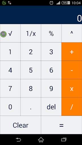 Calculator Mini Free स्क्रीनशॉट 1