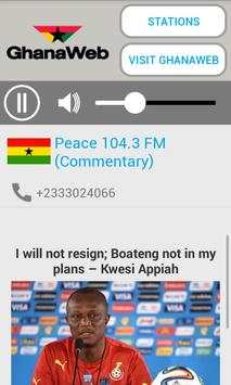 GhanaWeb Radio screenshot 2