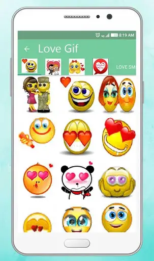 Love Gif Messengers screenshot 1