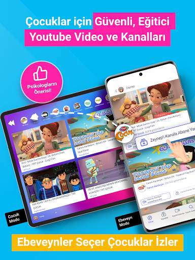 Güvenli Çocuk Videoları: Yubi Kids screenshot 13
