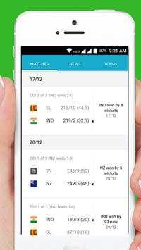 DREAM 11 CRICKET -LIVE CRICKET SCORE screenshot 2