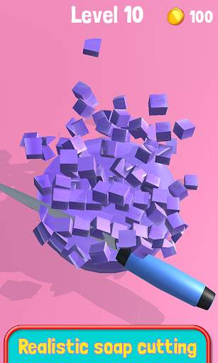 Soap Cutting 3D - Oddly Satisfying Slicing Game screenshot 3