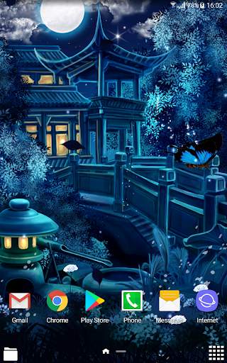 Magic Night Live Wallpaper screenshot 4