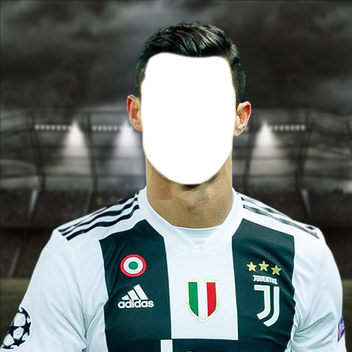 Player Football Photo Montage आइकन