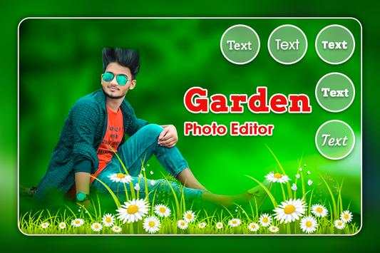 Garden Photo Editor screenshot 1