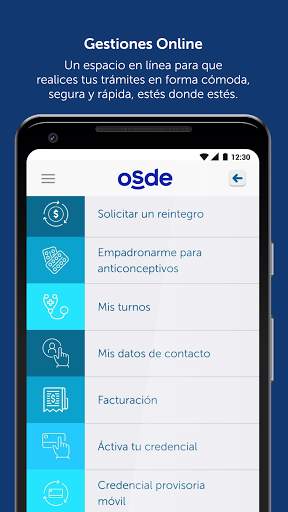 OSDE Móvil screenshot 1