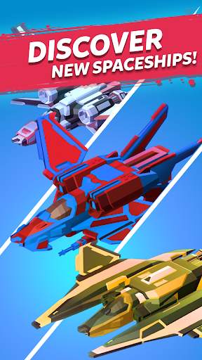 Merge Space Ships: Cyber Future Merger 3D screenshot 4