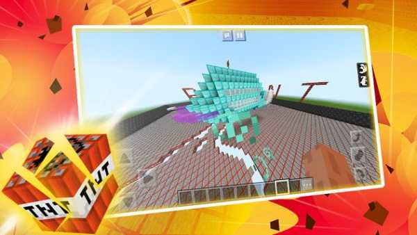 TNT Run Survival Mini-game. Map for MCPE screenshot 2