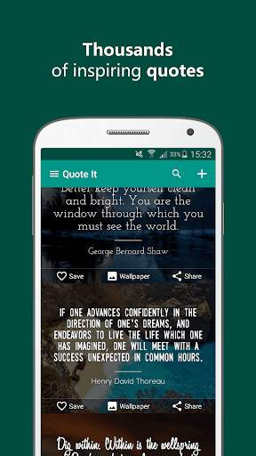 Quote It - Quote Maker & Wallpaper Generator screenshot 1