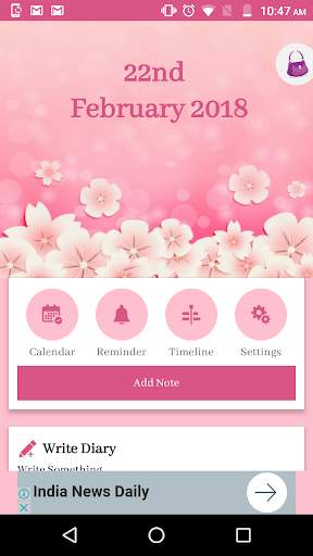 My Secret Diary With Lock screenshot 1