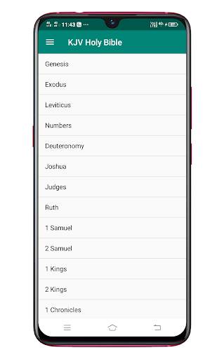 King James Version (KJV) Bible screenshot 1