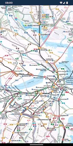 Boston Subway Map (Offline) screenshot 6