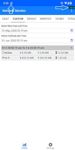 Live Internet Speed Monitor with Usage History screenshot 7