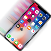 Phone X Flippy Crazy Launcher, Easy Swipe Control icon