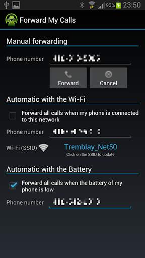 Forward My Calls screenshot 3