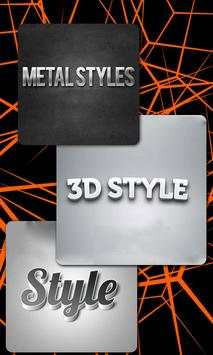 HD Font Name Art Editor 3D screenshot 2