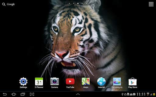 Tiger Live Wallpaper screenshot 15