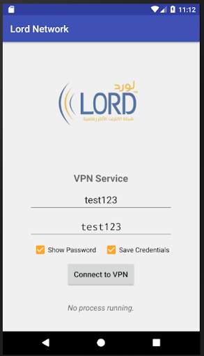 LORD Network VPN screenshot 1