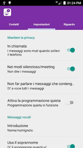 Contatti di Messenger che parlano screenshot 3