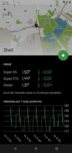 Spritpreise - günstig Tanken screenshot 6