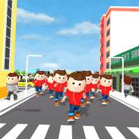 Crowd World Game City - Crowd Rush City logo