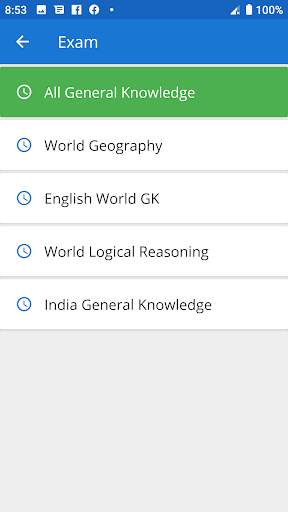 All in One General Knowledge Quiz App in English screenshot 13