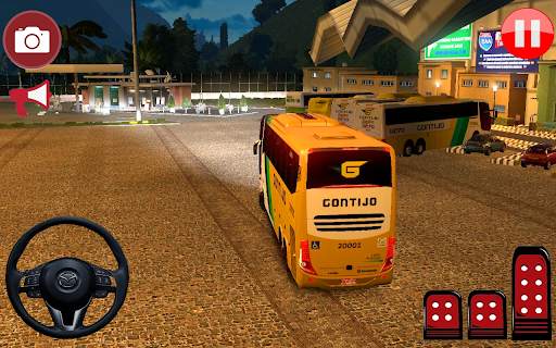 Bus Driving Games Simulator 3d screenshot 4