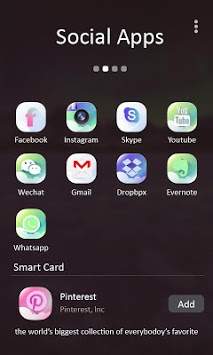 Vision Plus GO Launcher Theme screenshot 4