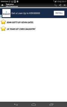 TopLyrics screenshot 5