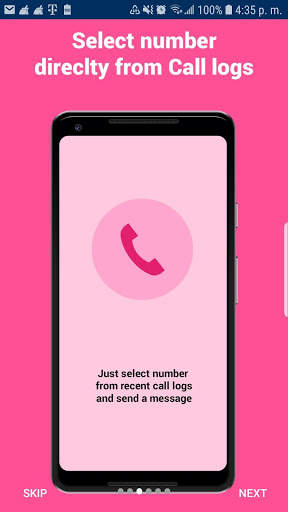 Send quick message by whatsapp screenshot 3