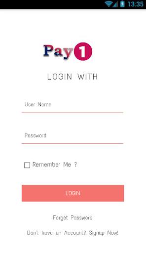 Pay1 Recharge App 1 تصوير الشاشة