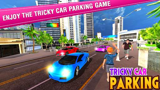 Tricky Car Parking Game: Car Park Driver Simulator screenshot 1