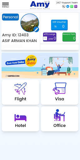 Amy - Online Travel Agency screenshot 2