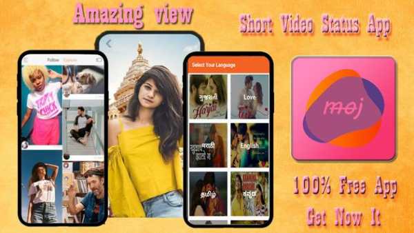 Status for Moj - Short Video App screenshot 1